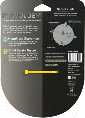 Игрушка для собак Playology Puppy Sensory Ball / P33425