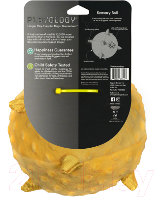 Игрушка для собак Playology Puppy Sensory Ball / P33342