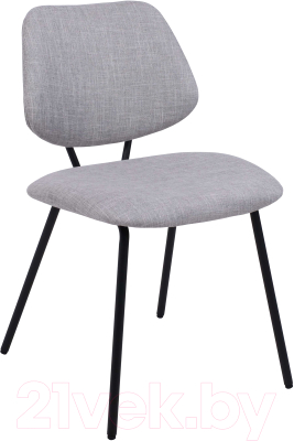 Стул AksHome Dixie (серая ткань/черный) - фото