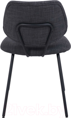 Стул AksHome Dixie (темно-серая ткань/черный)