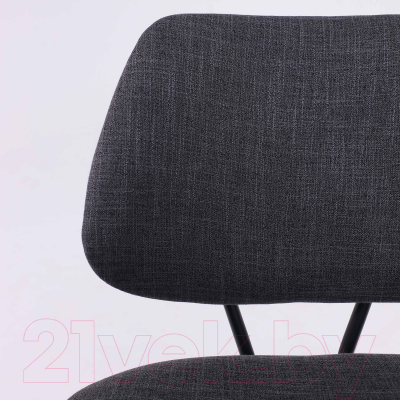 Стул AksHome Dixie (темно-серая ткань/черный)