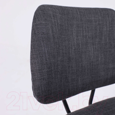 Стул AksHome Dixie (темно-серая ткань/черный)