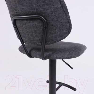 Стул барный AksHome Jessy (темно-серая ткань/черный)