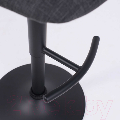 Стул барный AksHome Jessy (темно-серая ткань/черный)
