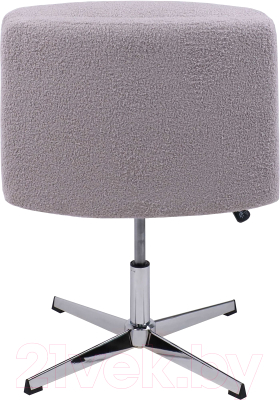 Кресло офисное AksHome Andre (светло-серый букле CM2023-8/хром)