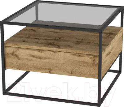 Журнальный столик Калифорния мебель Эйден (дуб вотан) - фото