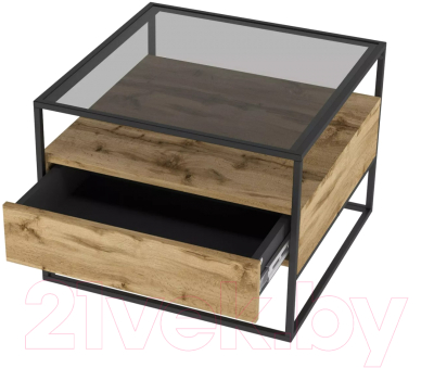 Журнальный столик Калифорния мебель Эйден (дуб вотан)