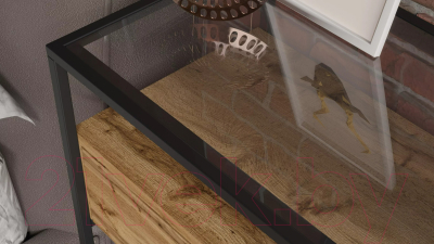 Консольный столик Калифорния мебель Эйден (дуб вотан)