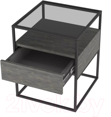 Прикроватная тумба Калифорния мебель Эйден (интра)