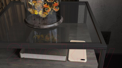 Прикроватная тумба Калифорния мебель Эйден (интра)