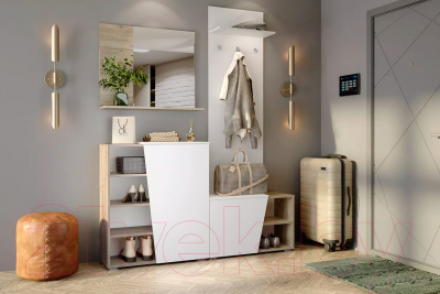 Зеркало Stolline Одри / 458.04 (дуб крафт)