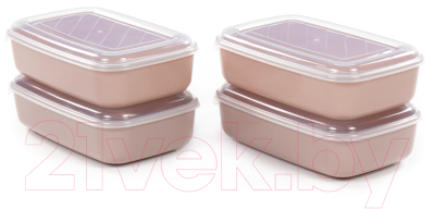 Набор контейнеров Полесье №40 1.6л с крышками / 73805