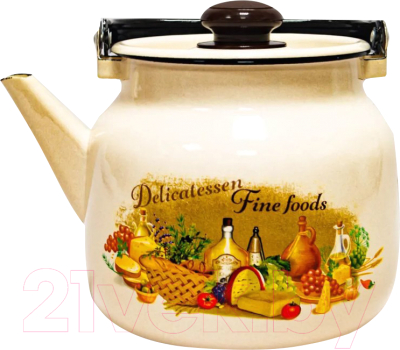 Чайник Лысьвенские эмали Италия / С-2713П2/4ЖмРч - фото