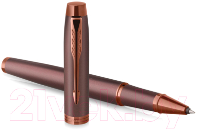 Ручка-роллер Parker IM Monochrome T328 Burgundy PVD F / 2190513