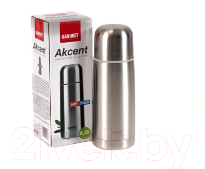 Термос для напитков Banquet Akcent 48035S-Z