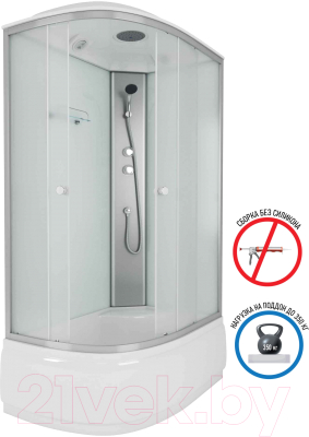 Душевая кабина Niagara Eco E120/80/40R/MT 120x80x215