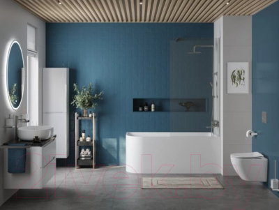 Ванна акриловая BelBagno BB712-1700-730-R