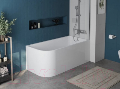 Ванна акриловая BelBagno BB712-1700-730-R