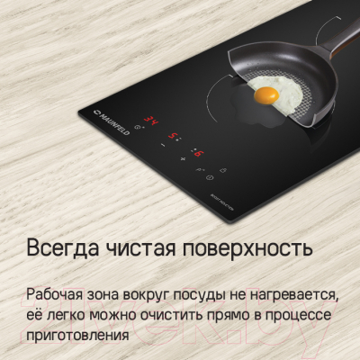 Индукционная варочная панель Maunfeld CVI302EXBK