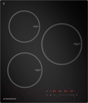 Индукционная варочная панель Maunfeld CVI453STBK - фото