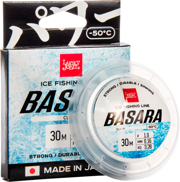 Леска монофильная Lucky John Basara Clear 030/016 / LJ4003-016 - фото