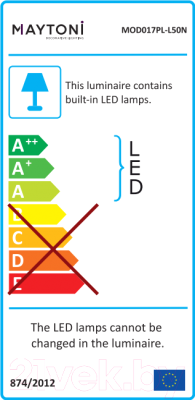 Потолочный светильник Maytoni Chain MOD017PL-L50N