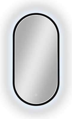 Зеркало Континент Delia Black Led 40x80