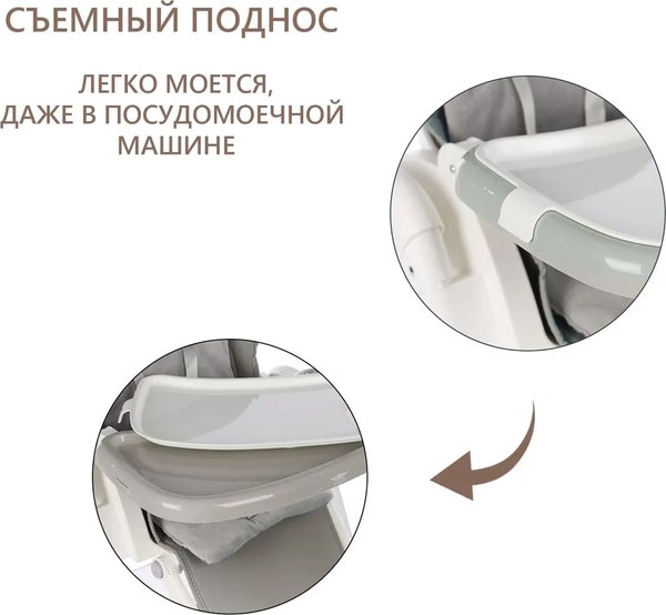 Стульчик для кормления Martin Noir Tody Lux