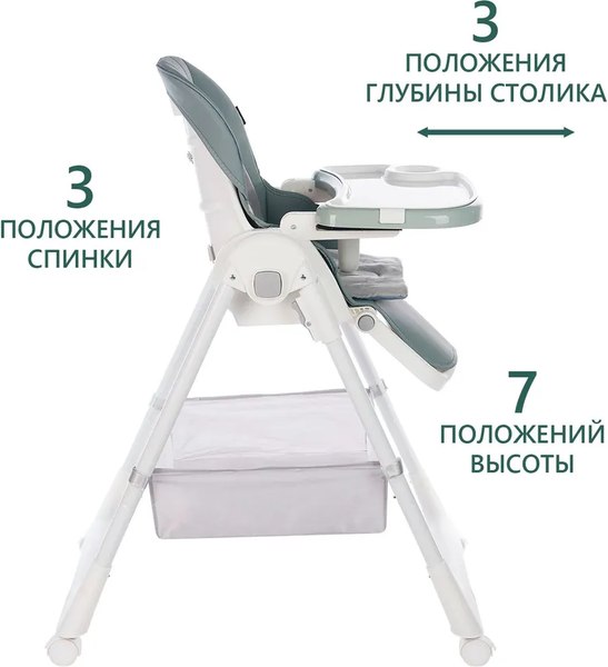 Стульчик для кормления Martin Noir Tody Lux