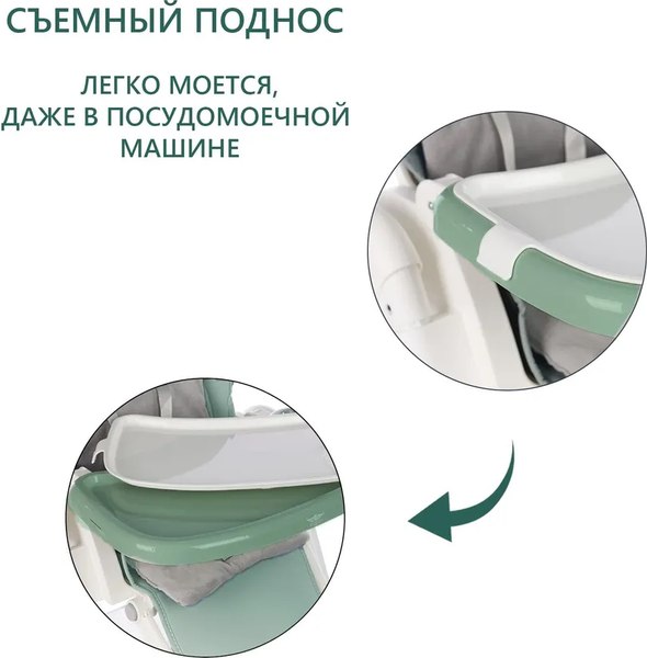 Стульчик для кормления Martin Noir Tody Lux