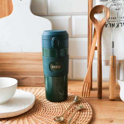 Термокружка Miku TH-MG-450-GRN