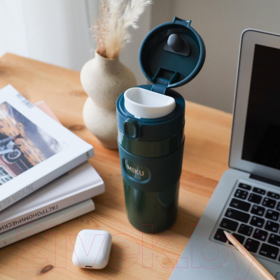 Термокружка Miku TH-MG-450-GRN