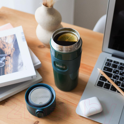 Термокружка Miku TH-MG-450-GRN