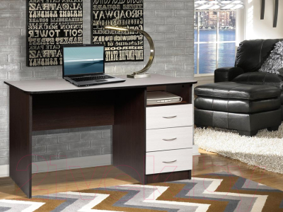 Письменный стол Мебель-Класс Альянс (венге/ясень шимо светлый)