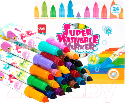 Фломастеры Deli EC155-24