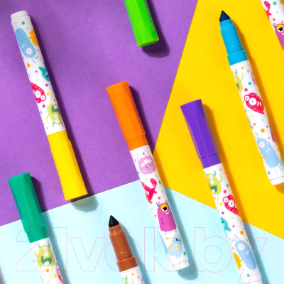 Фломастеры Deli EC155-24