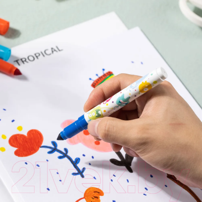 Фломастеры Deli EC155-24