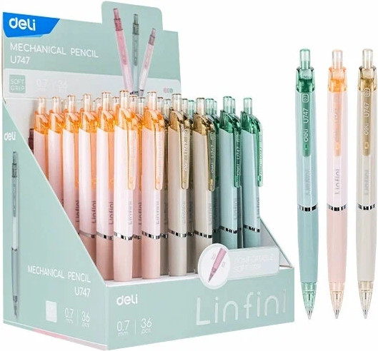 Набор механических карандашей Deli Scribe / EU747-P
