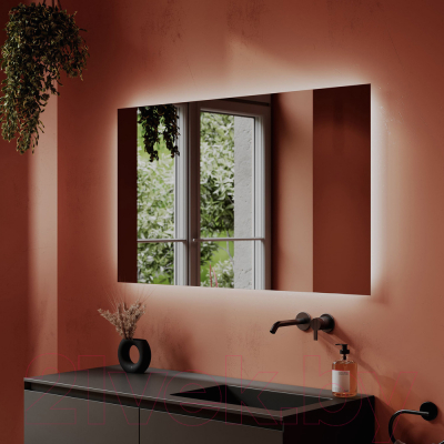 Зеркало Sancos Square 120x70 / SQ1200