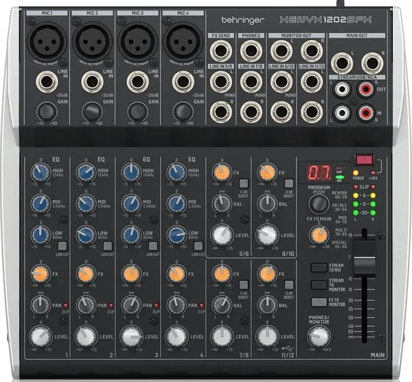 Микшерный пульт Behringer Xenyx 1202SFX