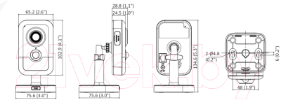 IP-камера HiWatch DS-I214W(С)