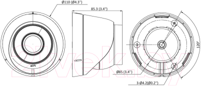 IP-камера HiWatch DS-I403(D)