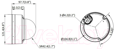 IP-камера HiWatch DS-I452M(B)