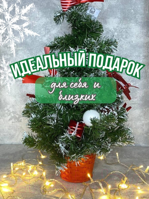 Ель искусственная Merry Bear С шишками / EBB2223032 (0.5м)
