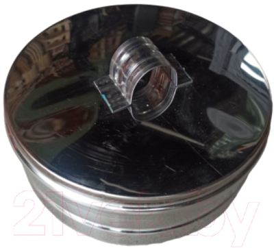 Заглушка дымохода КПД ф130x200 - фото