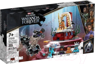 Конструктор King Тронный зал короля Нэмора / 77213 - фото