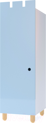 Шкаф-пенал Файрум Мини Тови / ФР20-ТВ02 (голубой) - фото