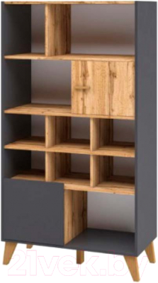 Стеллаж Мебель-Неман Сканди МН-036-11 (1) - фото