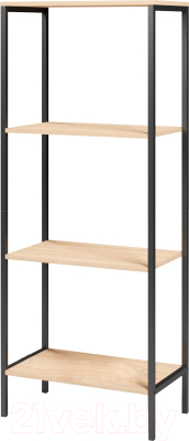 Стеллаж Mio Tesoro Joy Loft (дуб сонома/черный) - фото