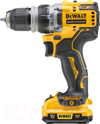 Профессиональная дрель-шуруповерт DeWalt DCD703L2T